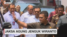 VIDEO: Jaksa Agung Jenguk Wiranto