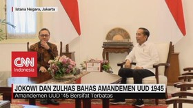VIDEO: Jokowi dan Zulkifli Hasan Bahas Amandemen UUD 1945