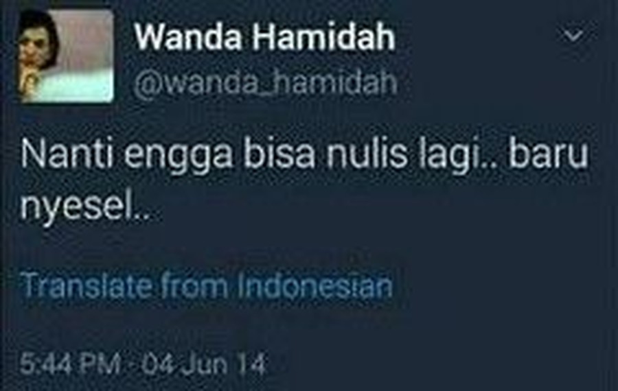 Wanda Hamidah jadi trending di twitter, ini deretan kultwitnya yang diramal benar.