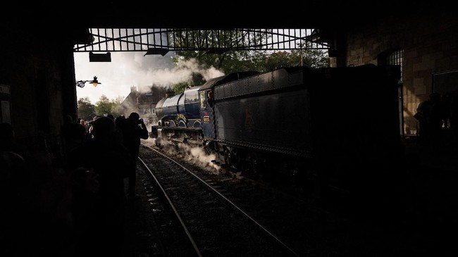 FOTO: Nostalgia Masa Perang di Stasiun Pickering