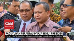VIDEO: Paguyuban Perantau Papua Temui Presiden