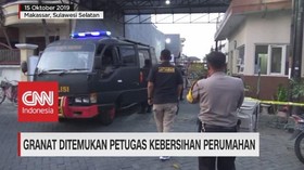 VIDEO: Granat Ditemukan di Tempat Sampah Perumahan Surabaya
