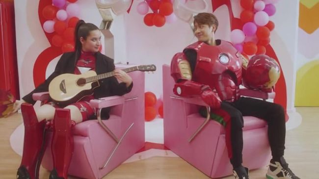 Stephanie Poetri merilis ulang hit 'I Love You 3000', berkolaborasi dengan personel GOT7 Jackson Wang.