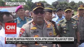 VIDEO: Jelang Pelantikan Presiden, Pelajar Dilarang Demo