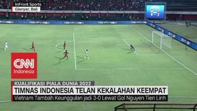 VIDEO: Timnas Indonesia Telan Kekalahan Keempat