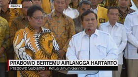 VIDEO: Prabowo Temui Airlangga Hartarto di DPP Golkar