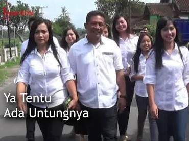 Dua Istri Wakil Bupati Blitar Kompak Maju di Pilkades Serentak