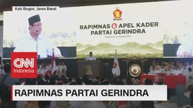 VIDEO: Pidato Prabowo di Rapimnas Partai Gerindra