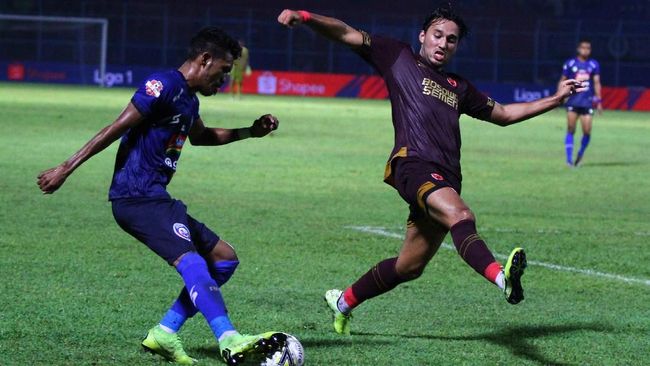 Hasil Liga 1 2019: PSM Makassar Kalahkan Arema 6-2 PSM Makassar meraih kemenangan 6-2 atas Arema FC dalam lanjutan Liga 1 2019 yang berlangsung di Stadion Andi Mattalatta, Rabu (16/10) malam WIB.