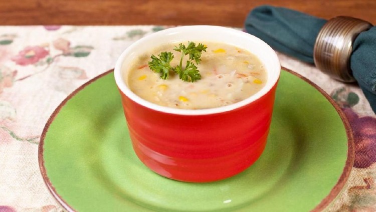 Resep MPASI Bubur Halus Jagung Bawal, Lezat dan Bergizi Tinggi Simak resep MPASI anak, bubur halus jagung ikan bawal. Lezat dan bergizi tinggi.