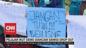 VIDEO: Ikut Demo, Pelajar & Mahasiswa Diancam Drop Out