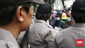 Aksi Tolak Omnibus Law Rampung, Mahasiswa Bubar dengan Tertib