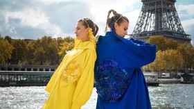 Unjuk Gigi Desainer Muda 'SMK' di Panggung Mode Paris