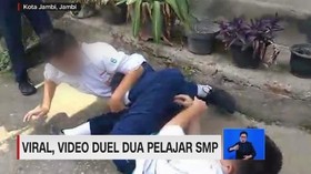 VIDEO: Viral Video Duel Dua Pelajar SMP