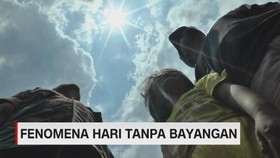 VIDEO: Penasaran, Warga Buktikan Fenomena Hari Tanpa Bayangan