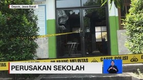 VIDEO: Sekolah di Depok Dirusak Orang Tak Dikenal