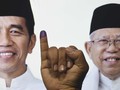 FOTO: Karpet Merah nan Berliku untuk Jokowi-Ma'ruf Amin