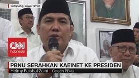 VIDEO: PBNU Serahkan Kabinet Ke Presiden