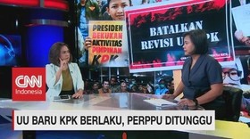 VIDEO: UU KPK Berlaku, Perppu Ditunggu