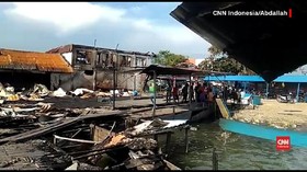 VIDEO: Situasi di Pelabuhan Penajam Sehari Pascakerusuhan