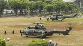 FOTO: Persiapan Jelang Pelantikan Presiden Sejumlah persiapan gladi kotor hingga simulasi pengamanan dilakukan jelang pelantikan presiden dan wapres Joko Widodo dan Ma'ruf Amin, Minggu, 20 Oktober.