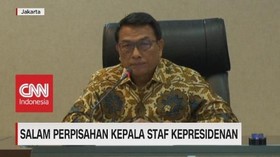 VIDEO: Salam Perpisahan Kepala Staf Kepresidenan
