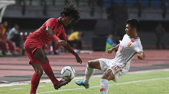Timnas Indonesia U-23 mencetak dua gol yang mengesankan saat menang 2-1 atas Tajikistan jelang tampil di Kualifikasi Piala Asia U-23 2022.