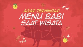 INFOGRAFIS: Agar Terhindar Menu Babi saat Wisata