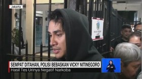 VIDEO: Sempat Ditahan, Vicky Nitinegoro Akhirnya Dibebaskan