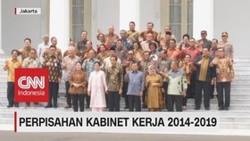 VIDEO: Jokowi Baru Tahu Bakat Jajarannya Saat Perpisahan