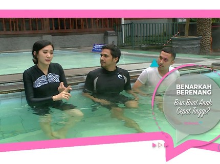 Benarkah Berenang Bisa Buat Anak Cepat Tinggi?