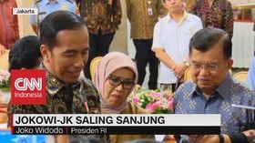 VIDEO: Jokowi-JK Saling Sanjung