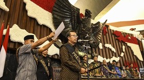 FOTO: Persiapan Jelang Pelantikan Presiden