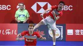 Masih Jajal Lapangan, Marcus/Kevin Telat Start di French Open