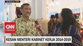 VIDEO: Kesan Menteri Kabinet Kerja 2014-2019