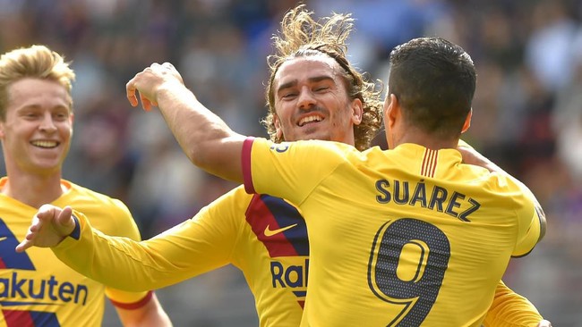 Antoine Griezmann dan Luis Suarez seperti ditakdirkan bersama setelah dua kali menjadi rival dan dua kali pula berduet di dua tim yang berbeda.