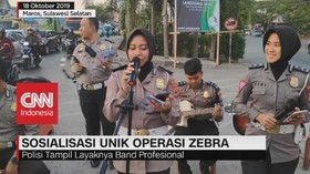 VIDEO: Sosialisasi Unik Operasi Zebra