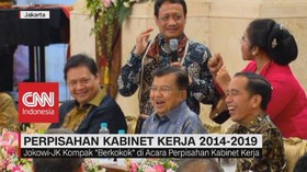 VIDEO: Perpisahan Kabinet Kerja 2014-2019