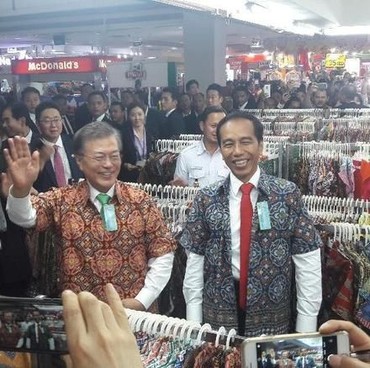 Jokowi Resmi Dilantik, Presiden Korea Selatan Beri Ucapan Selamat