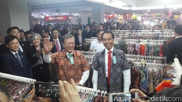 Jokowi Resmi Dilantik, Presiden Korea Selatan Beri Ucapan Selamat
