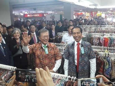 Jokowi Resmi Dilantik, Presiden Korea Selatan Beri Ucapan Selamat