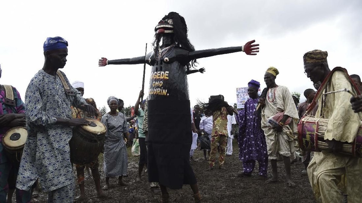 FOTO: Festival Anak Kembar di Nigeria