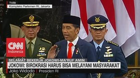 VIDEO - Jokowi: Birokrasi Harus Bisa Melayani Masyarakat