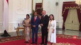 VIDEO: Jokowi Terima Kepala Negara Sebelum Pelantikan