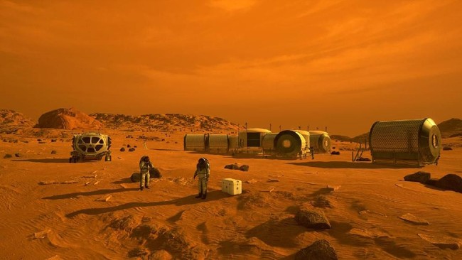 Misi manusia mendarat di Mars