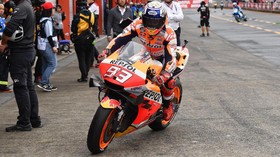 Cedera Lengan, Marquez Terancam Kehilangan Gelar