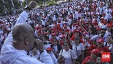 FOTO : Syukuran Relawan Sambut Periode Kedua Jokowi Relawan menggelar acara untuk memperingati pelantikan Joko Widodo menjadi presiden untuk periode kedua. Relawan Jokowi menggelar acara di kawasan Monas.