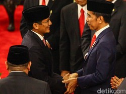 Sandiaga Maknai Pesan Jokowi untuk Berangkulan