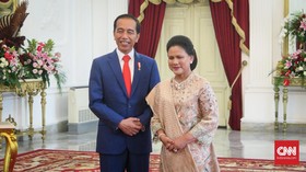Jokowi Hadiri Resepsi Pernikahan Anak Anies Baswedan
