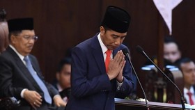 Jokowi Berterima Kasih ke TNI-Polri-BIN Amankan Pelantikan
